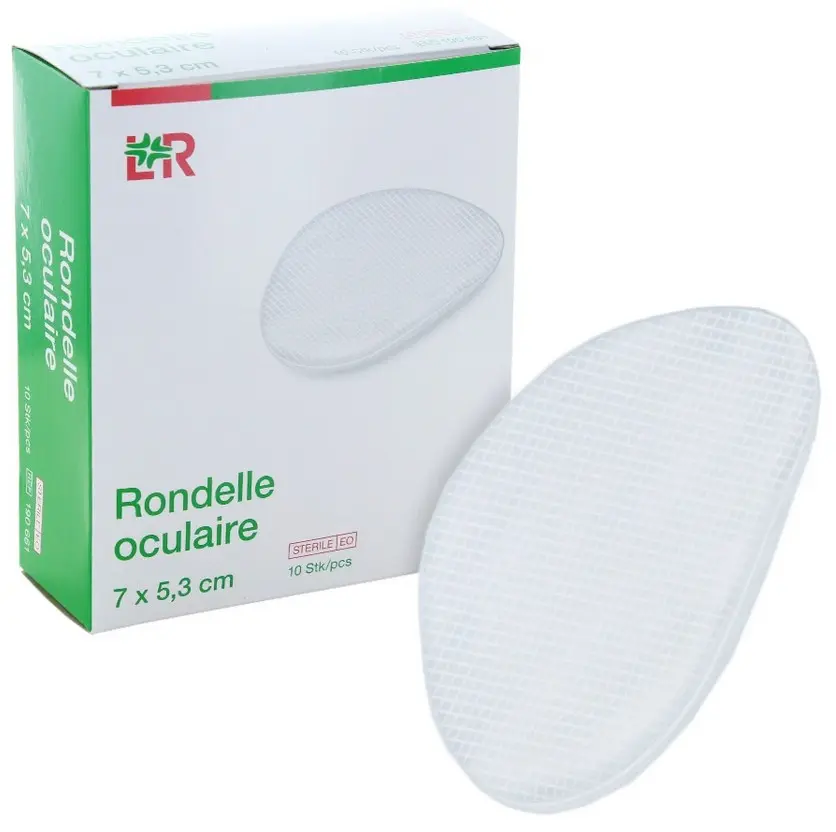 COMPRESSE OCULAIRE PAR 10