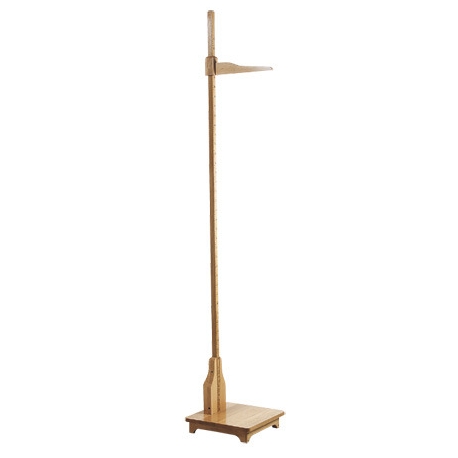 [488] TOISE EN BOIS SUR SOCLE ADULTE