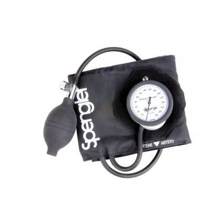 [220] Tensiomètre Vaquez-Laubry® Nano avec brassard velcro nylon noir Enfant/petit AD (S) Spengler 512220