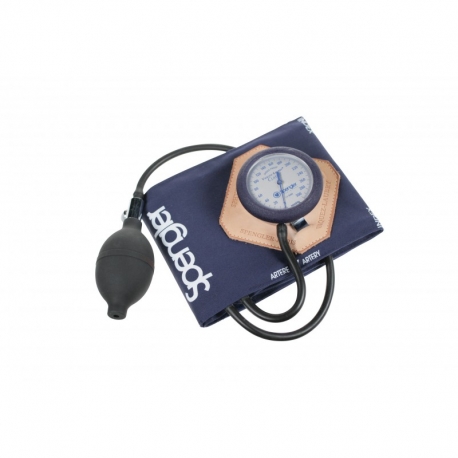 [656] Tensiomètre Vaquez-Laubry® Classic avec brassard velcro coton gris Enfant/Petit AD (S) Spengler 518021
