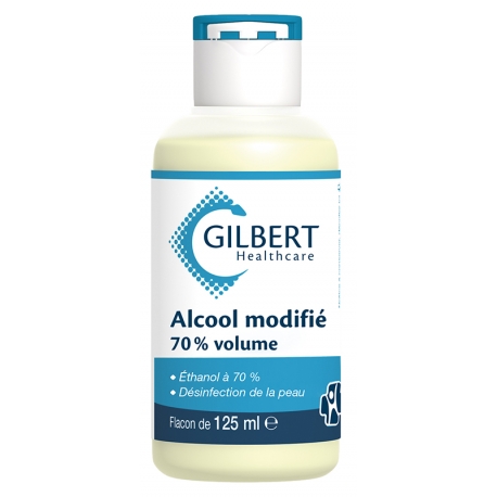 [888] FLACON ALCOOL MODIFIE 70° 125ML