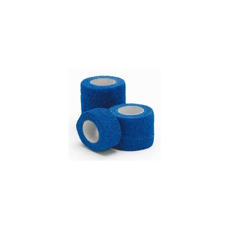 [413] BANDE COHESIVE BLEUE LEGERE 4.5M X 7.5CM