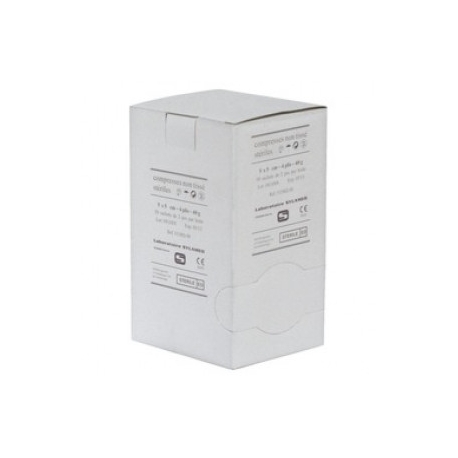 [865] Compresse Non tissée Stérile - 7.5 x 7.5 cm 50 sachets de 2