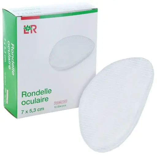 [318] COMPRESSE OCULAIRE PAR 10