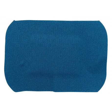 [163] SACHET DE 100 PANSEMENTS  BLEU COTON DETECTABLE 7.5 CM x 5 CM