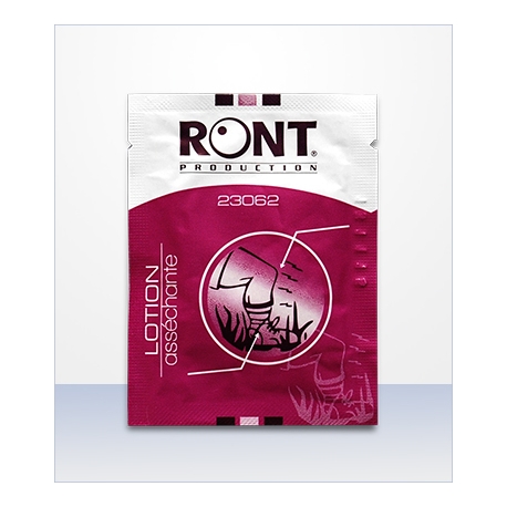 [880] Sachet de 50 LINGETTES DE LOTION ASSECHANTE Ront 230620