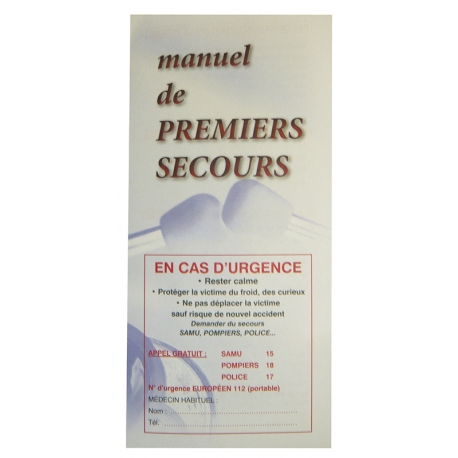 [885] MANUEL DES 1ERS SECOURS