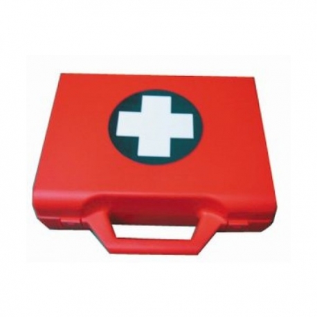 [97] TROUSSE DE SECOURS ROUGE VIDE  24 X 18 X 7.5