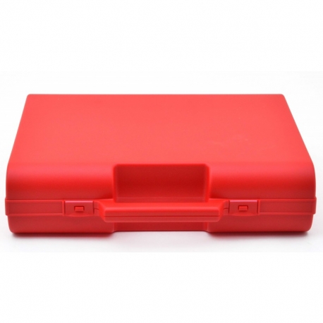 [98] TROUSSE DE SECOURS ROUGE VIDE  27X22X7CM