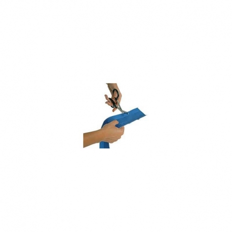 [1026] Pansement plastique bleu à découper 8 cm x 5 m