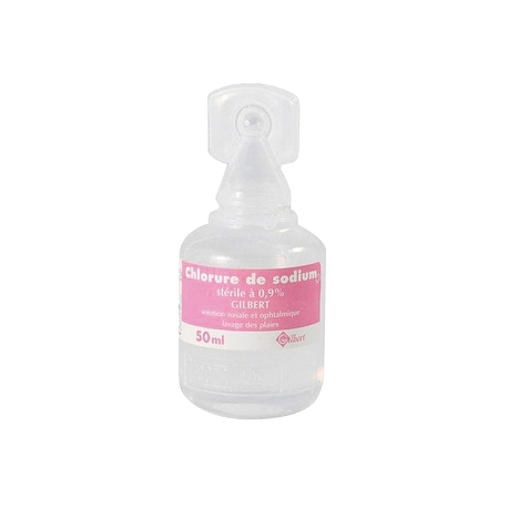 [851] 32 Unidoses de sérum physiologique 50 ml