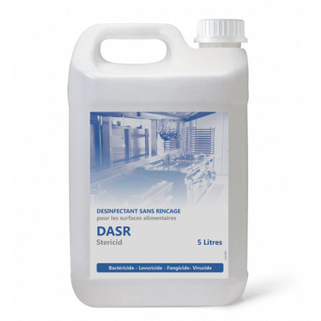 [1022] Bidon 5litres désinfectant nettoyant alimentaire sans rinçage